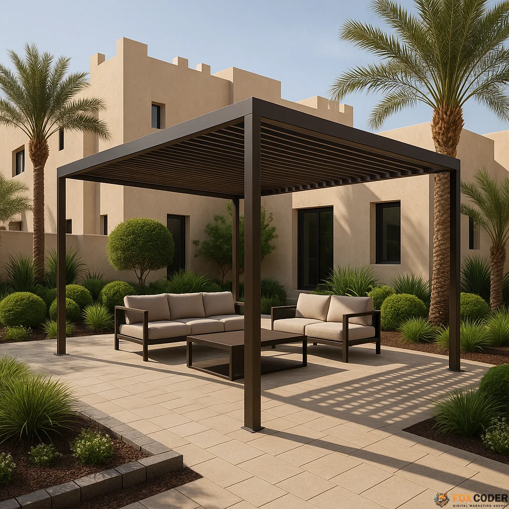 صورة مقالة أفضل أنواع المظلات للحدائق والأسطح مع الأسعار