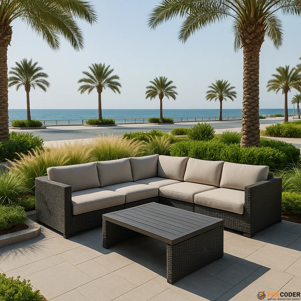 جلسات خارجية للحدائق في جدة: أفكار تصميم عصرية